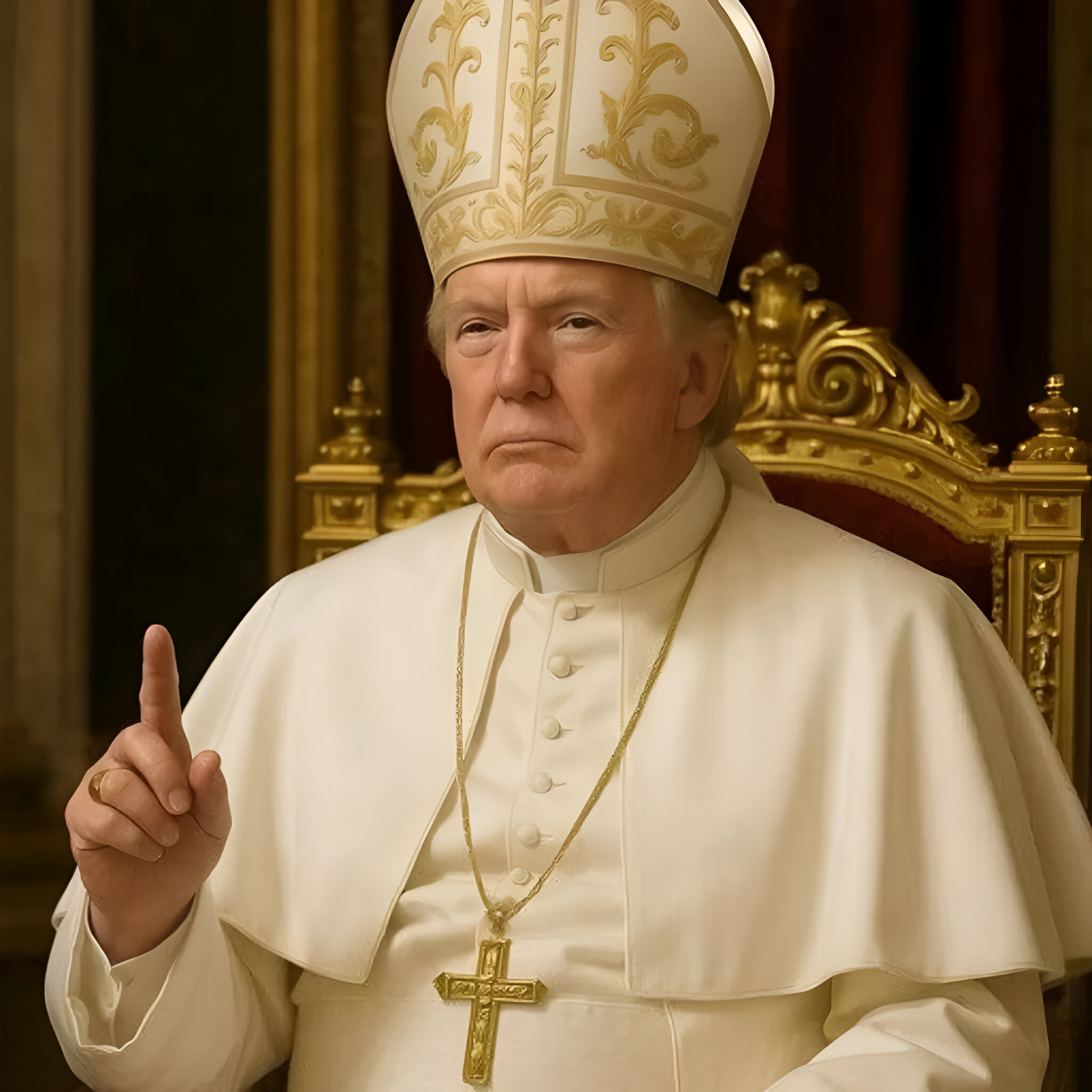 Trump en Pape : le sacrilège de l’Empire et l’ivresse d’Israël