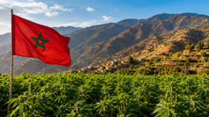 Le kif, plante du régime marocain
